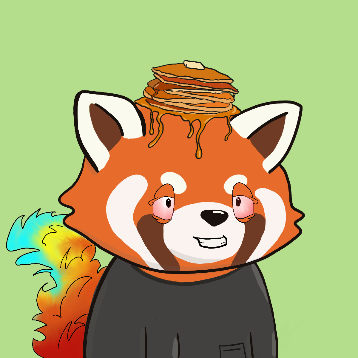 Okay Red Panda #7270