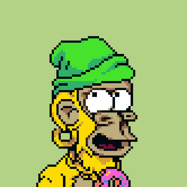 Pixel Simp Ape YC #7886