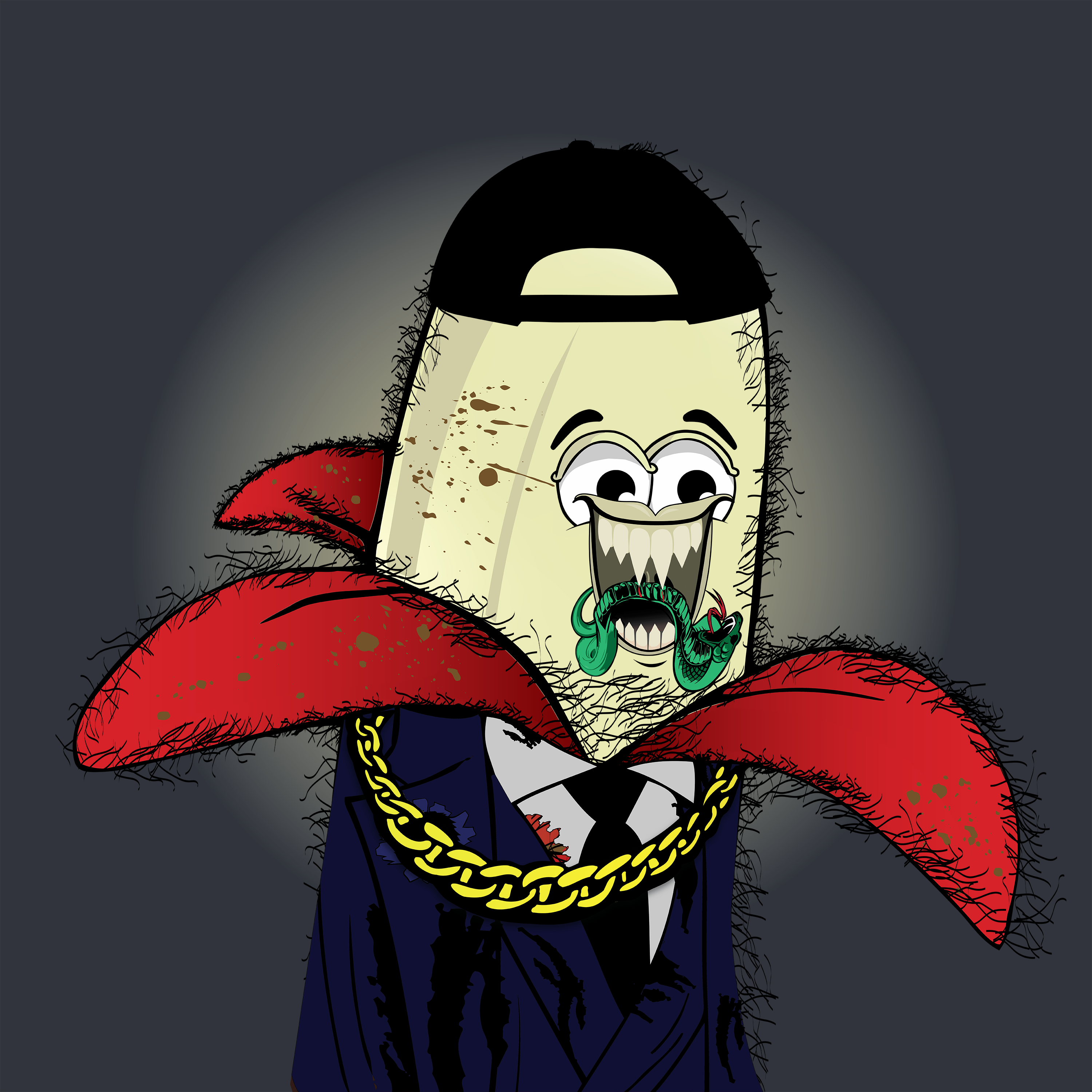 Zombie Banana Bunch #6354