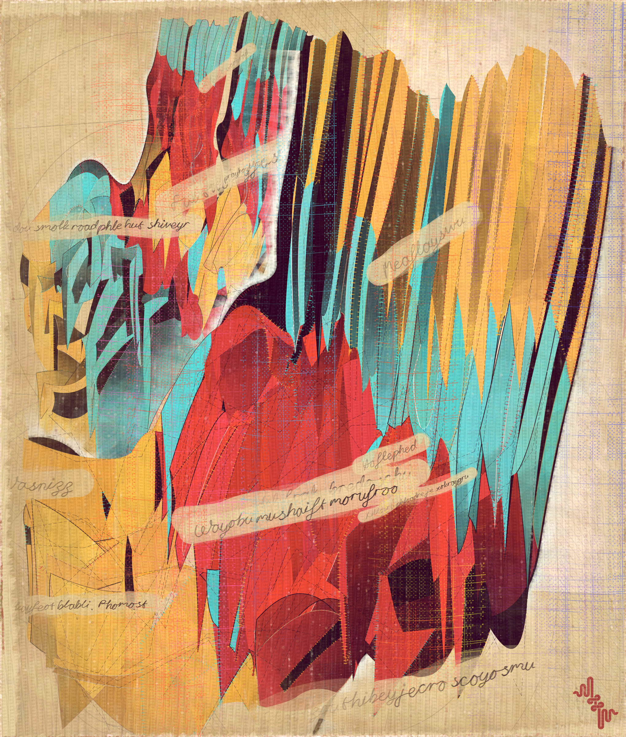 Amplitudes of Canvas #48