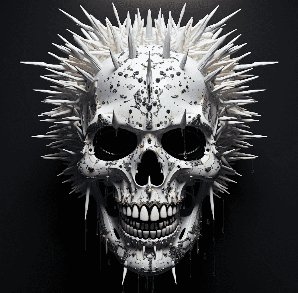 Spiked Skulls by SmokeSolid #18