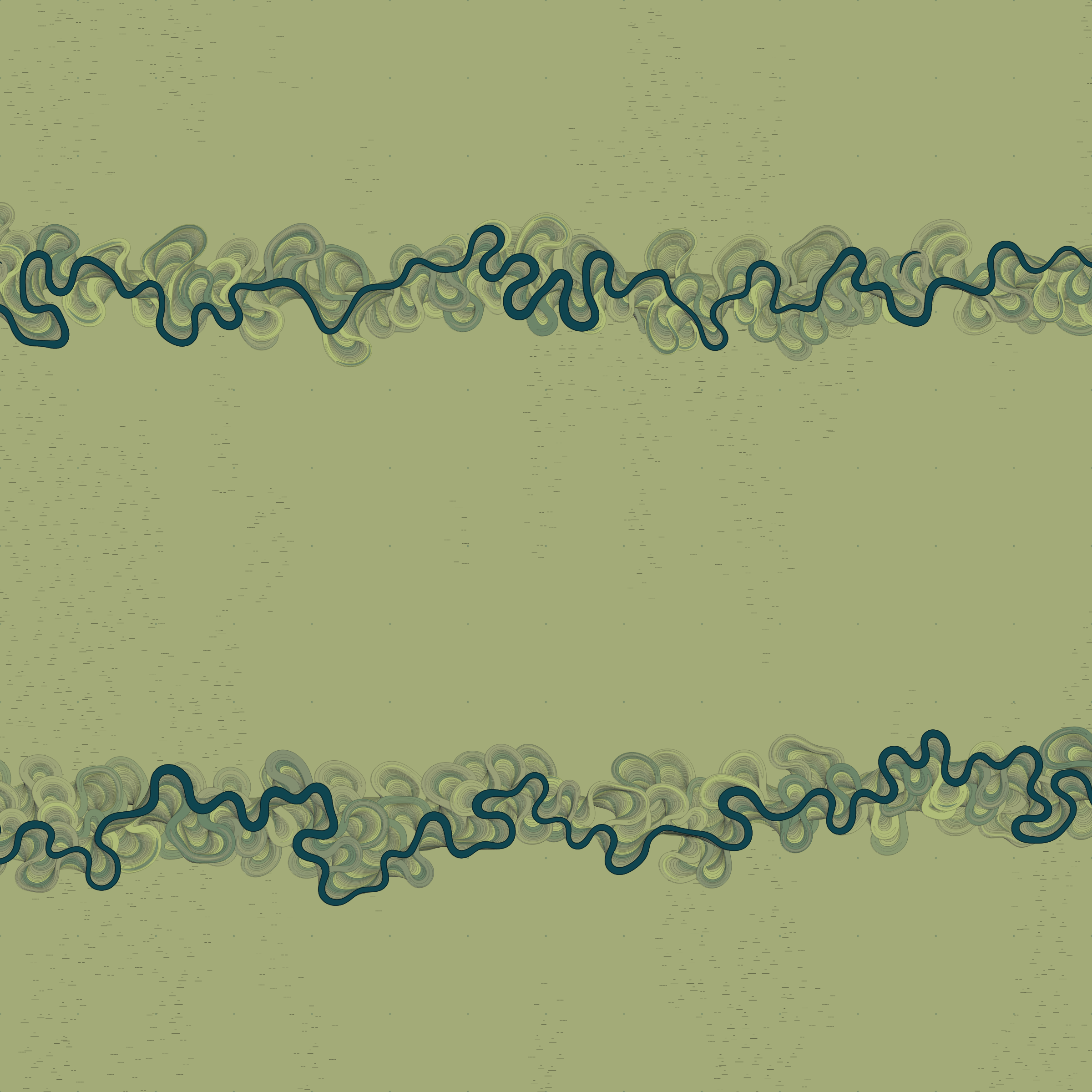 Ancient Courses of Fictional Rivers #399