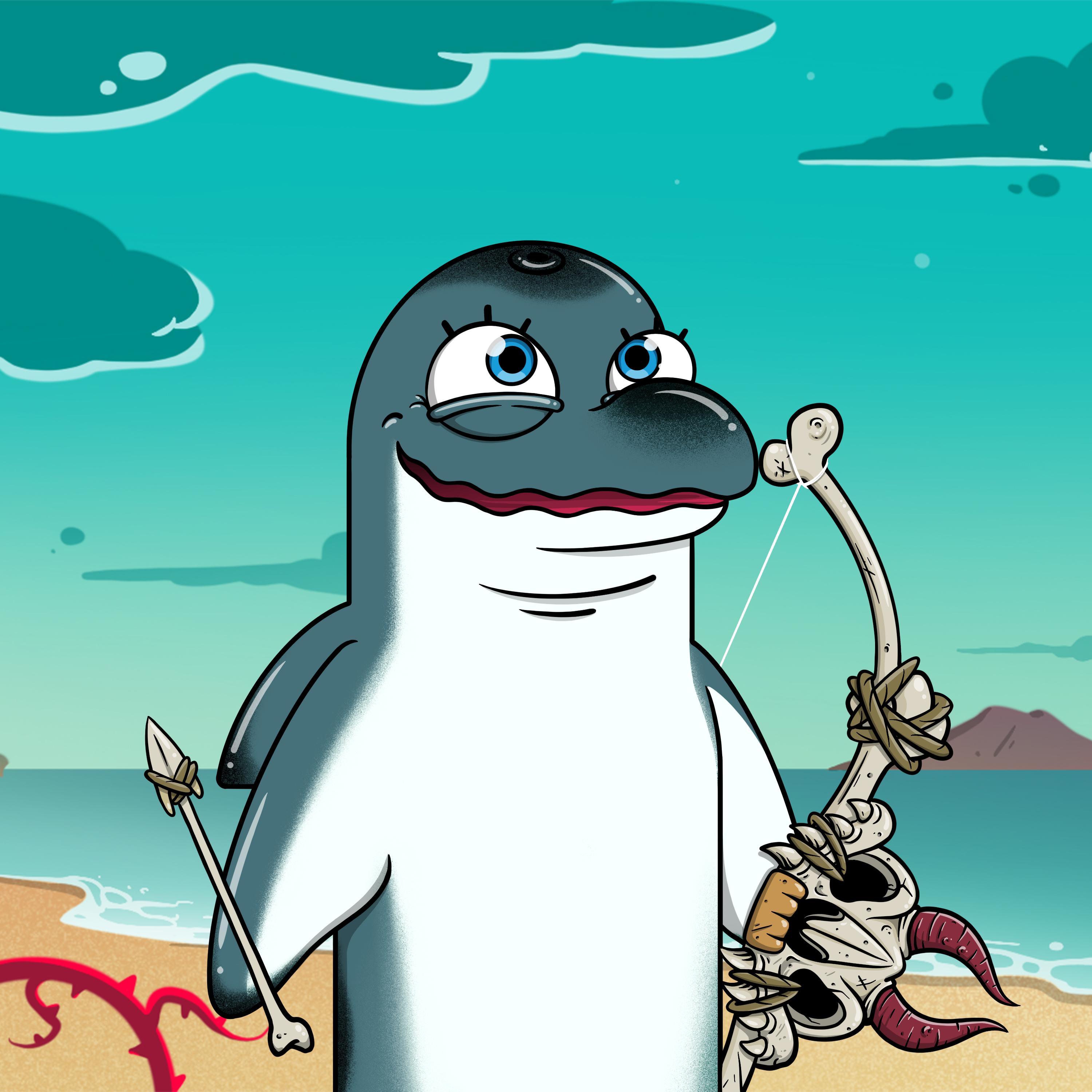 Angry Dolphins Sea Genesis #211