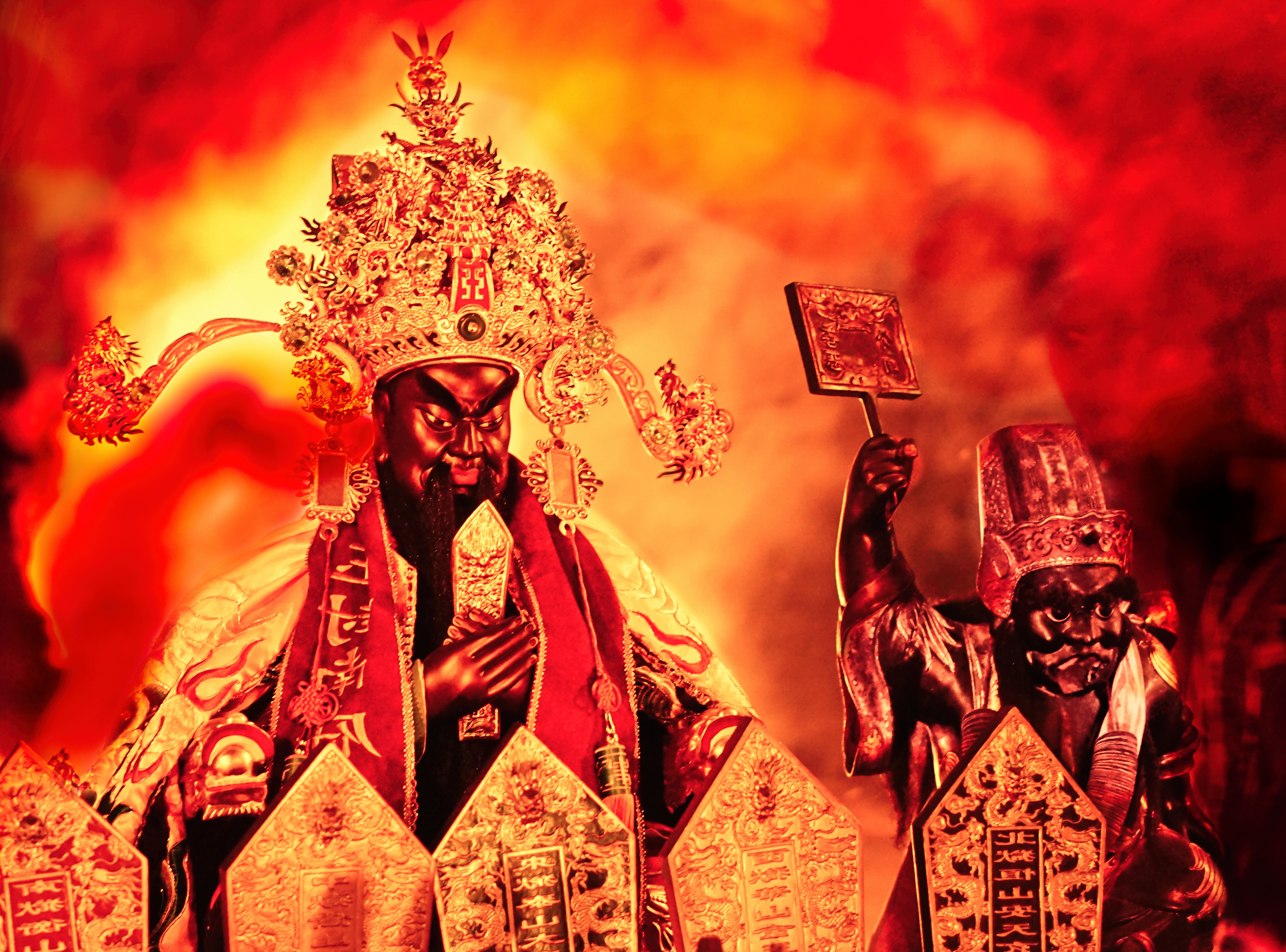 The City God with General Fan, Singapore - Chinese Deities 4
