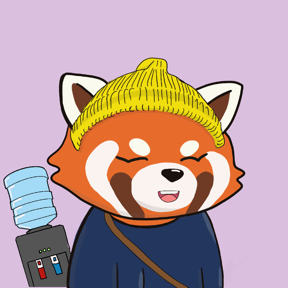 Okay Red Panda #7034