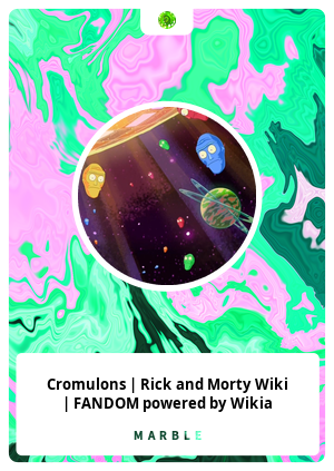 Cromulons | Rick and Morty Wiki | FANDOM powered by Wikia