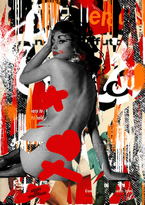 KISS KISS — Miss AL Simpson, Scottish cryptoartist
