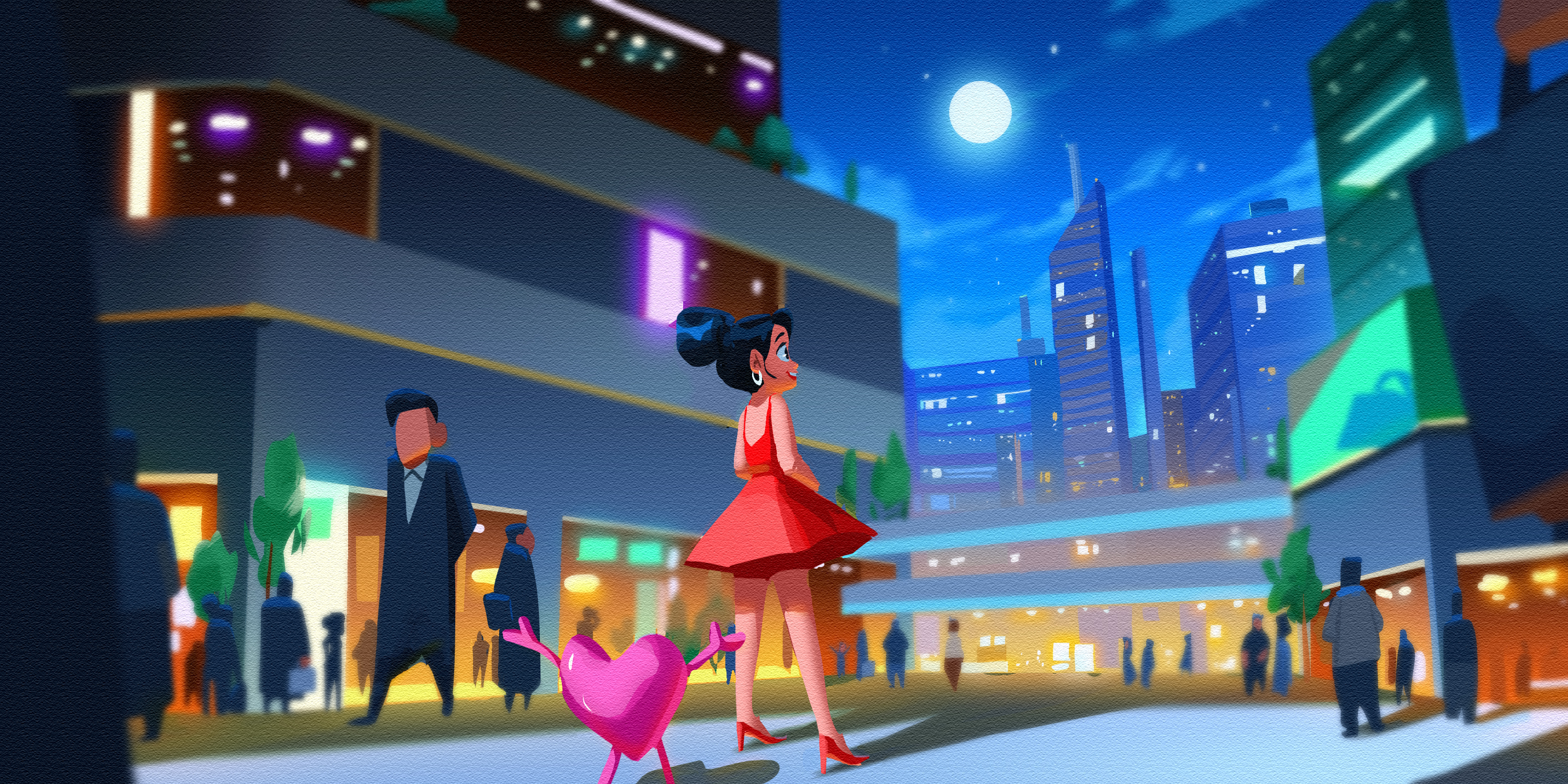 I'll explore the world with you. 