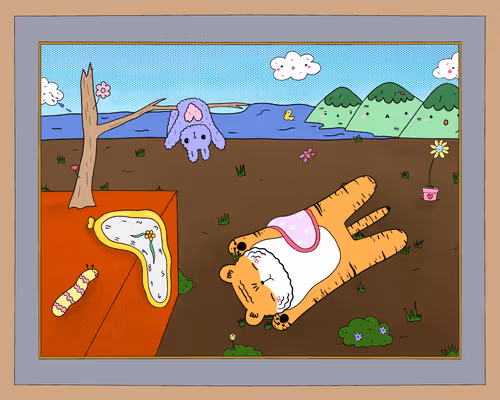 The Persistence of Memory of a Bunny 