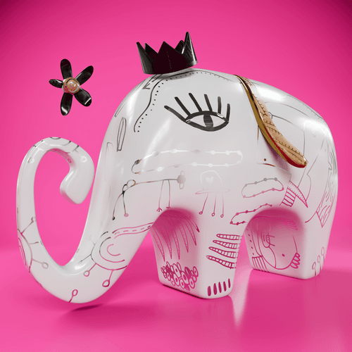 Miloverso Elephant #0381