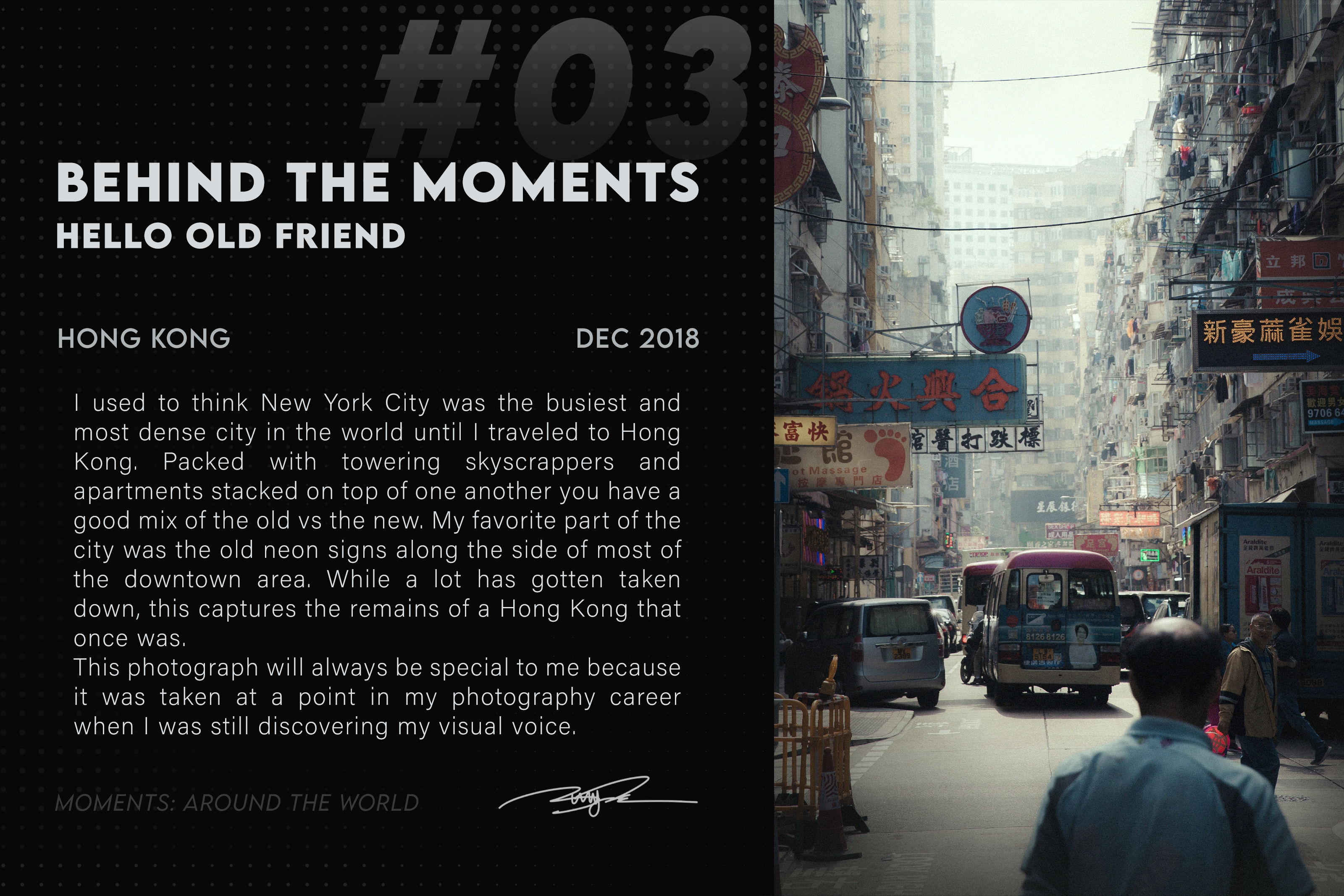 Hello Old Friend - Behind the Moments #3