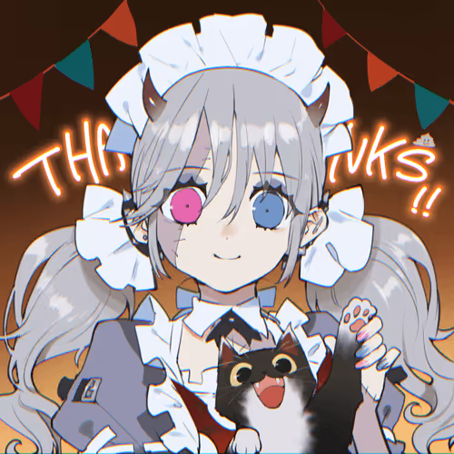 Zombie maid girl