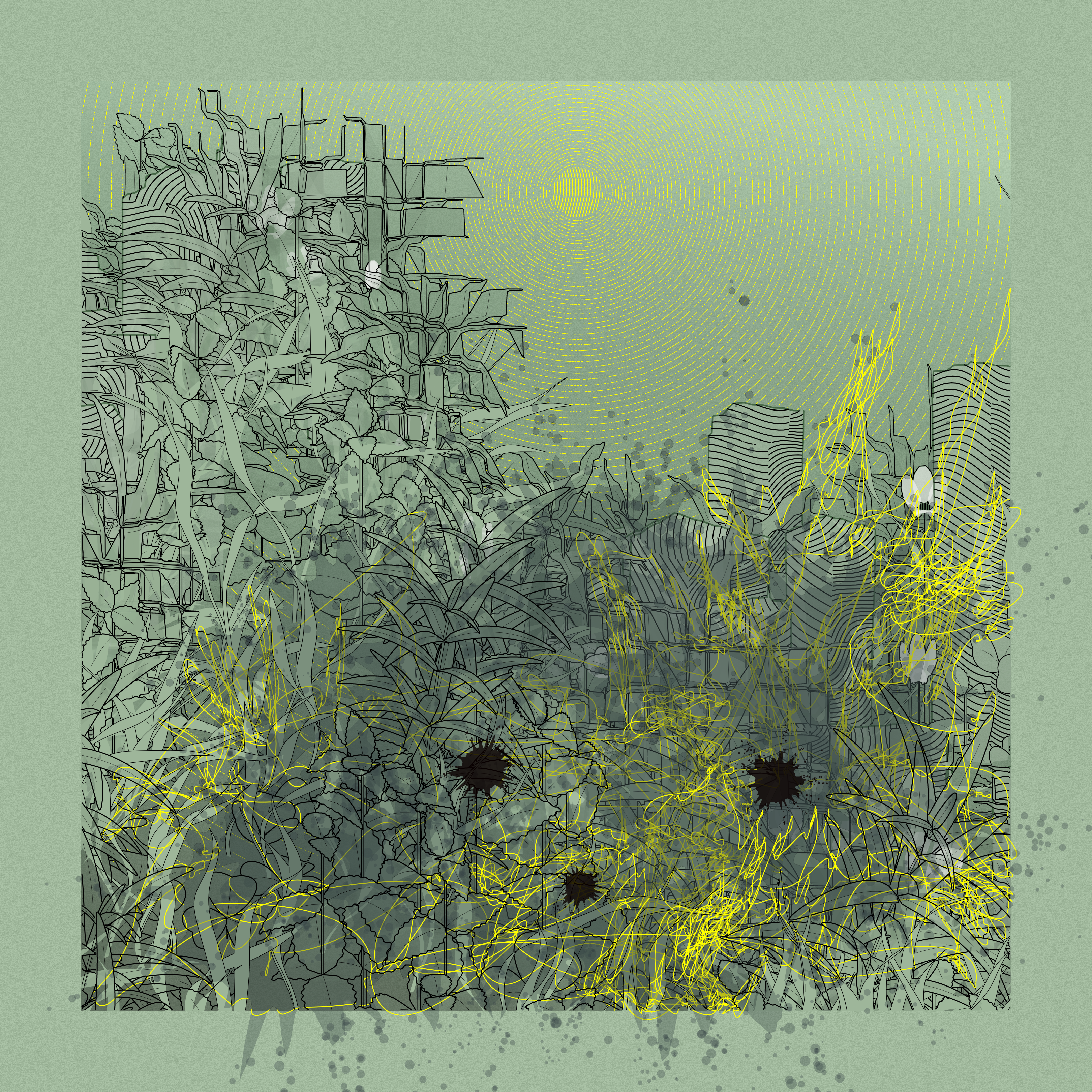 Landscape with Carbon Capture #10600