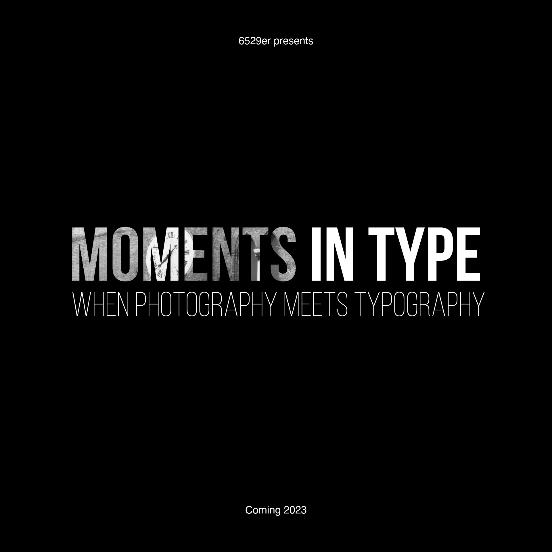 Moments in Type Book
