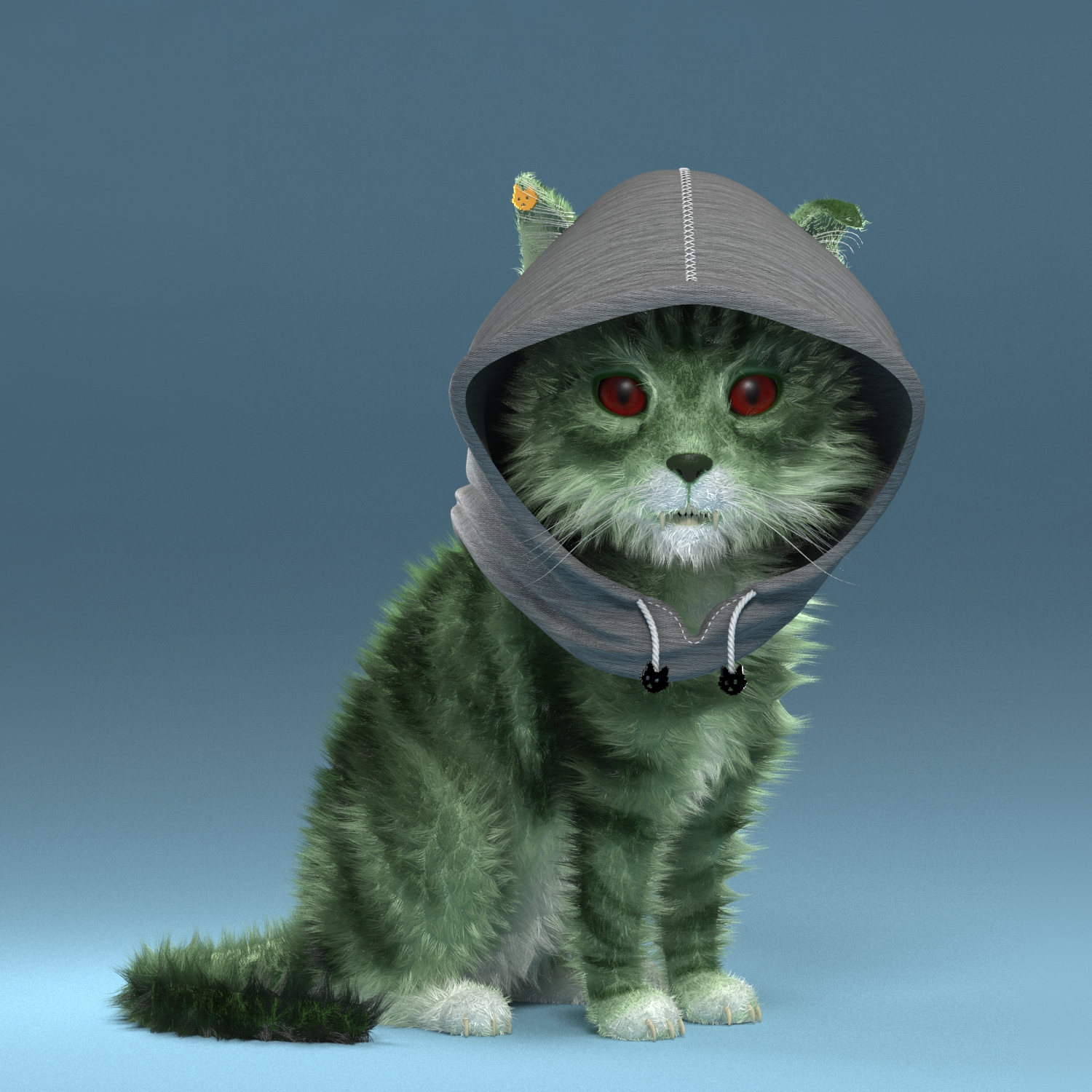 Fluffy PunkCat #9368
