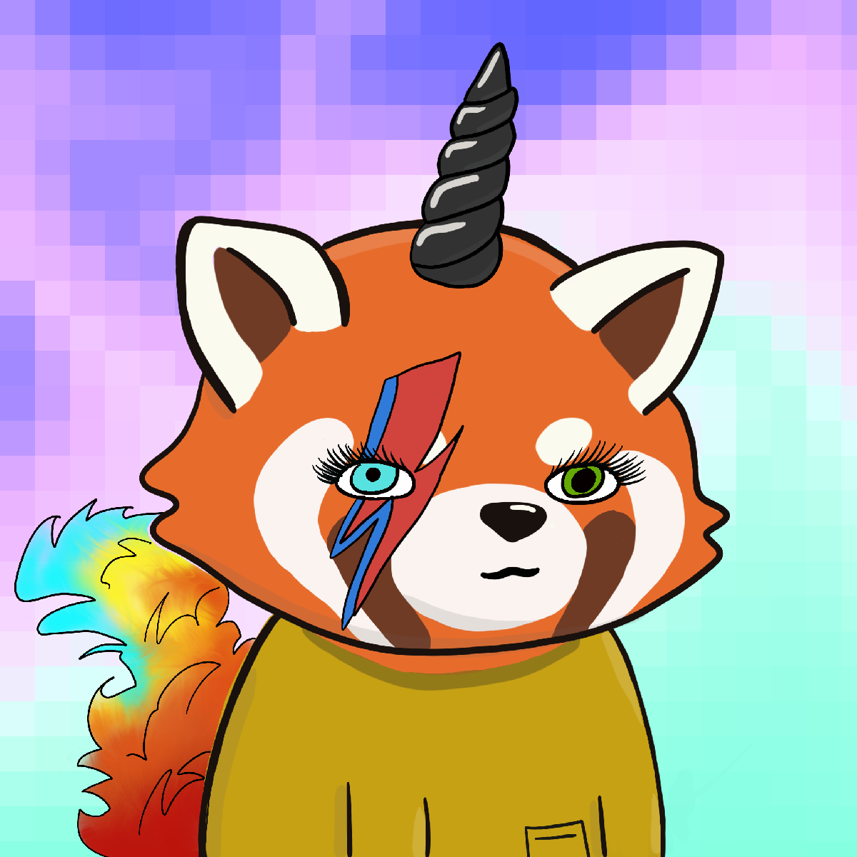 Okay Red Panda #6611