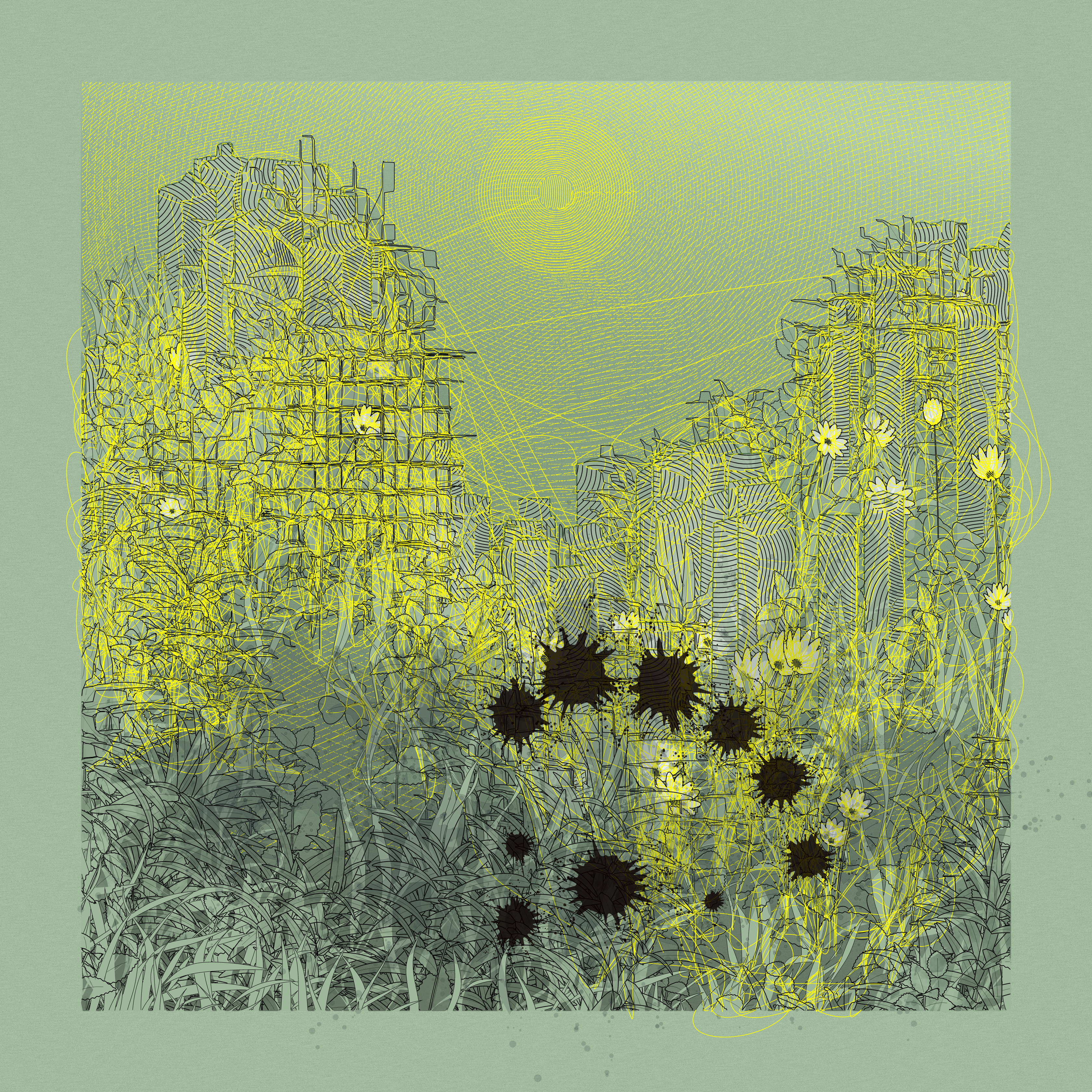 Landscape with Carbon Capture #940