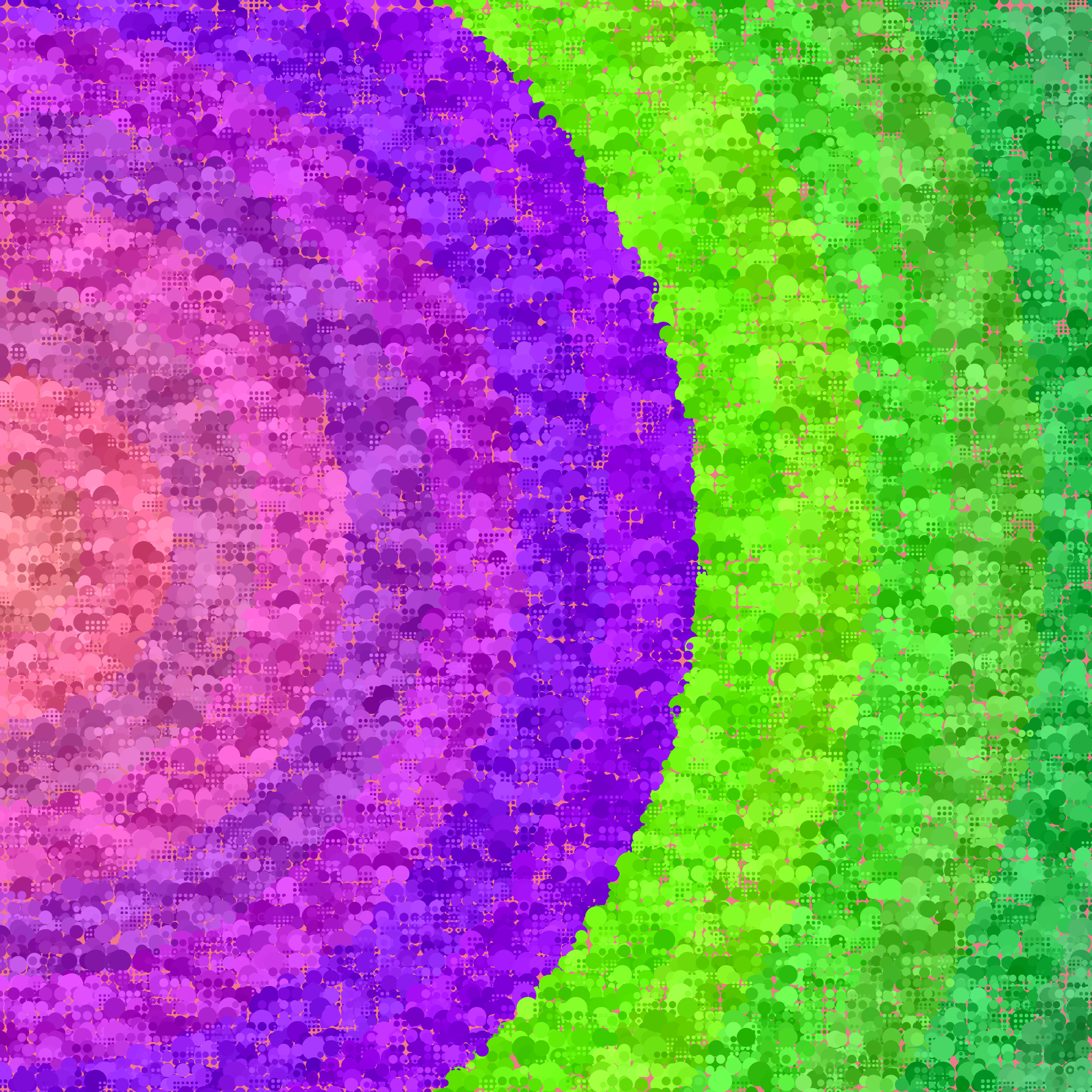 Dot Matrix Gradient Study #43