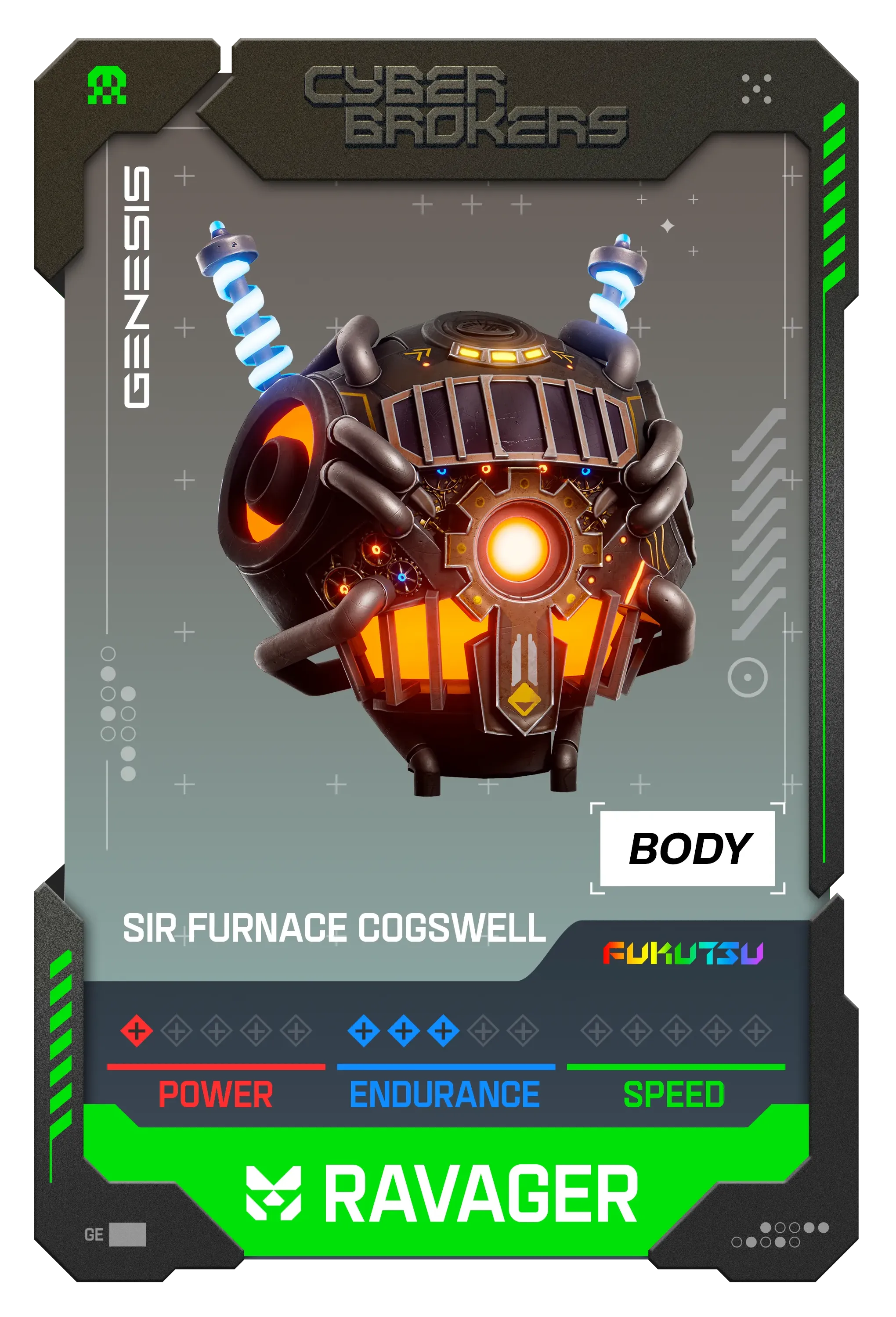 Sir Furnace Cogswell Ravager Body 