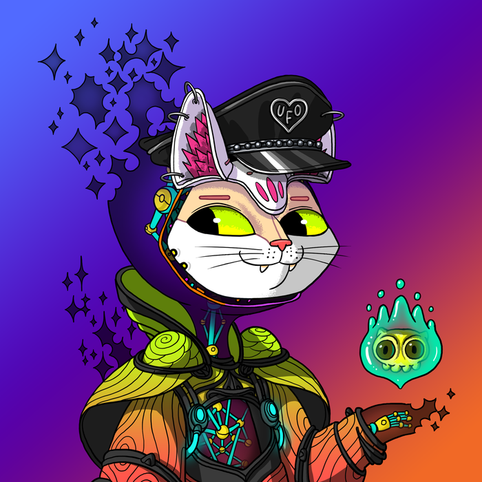 Alien Cat #10141