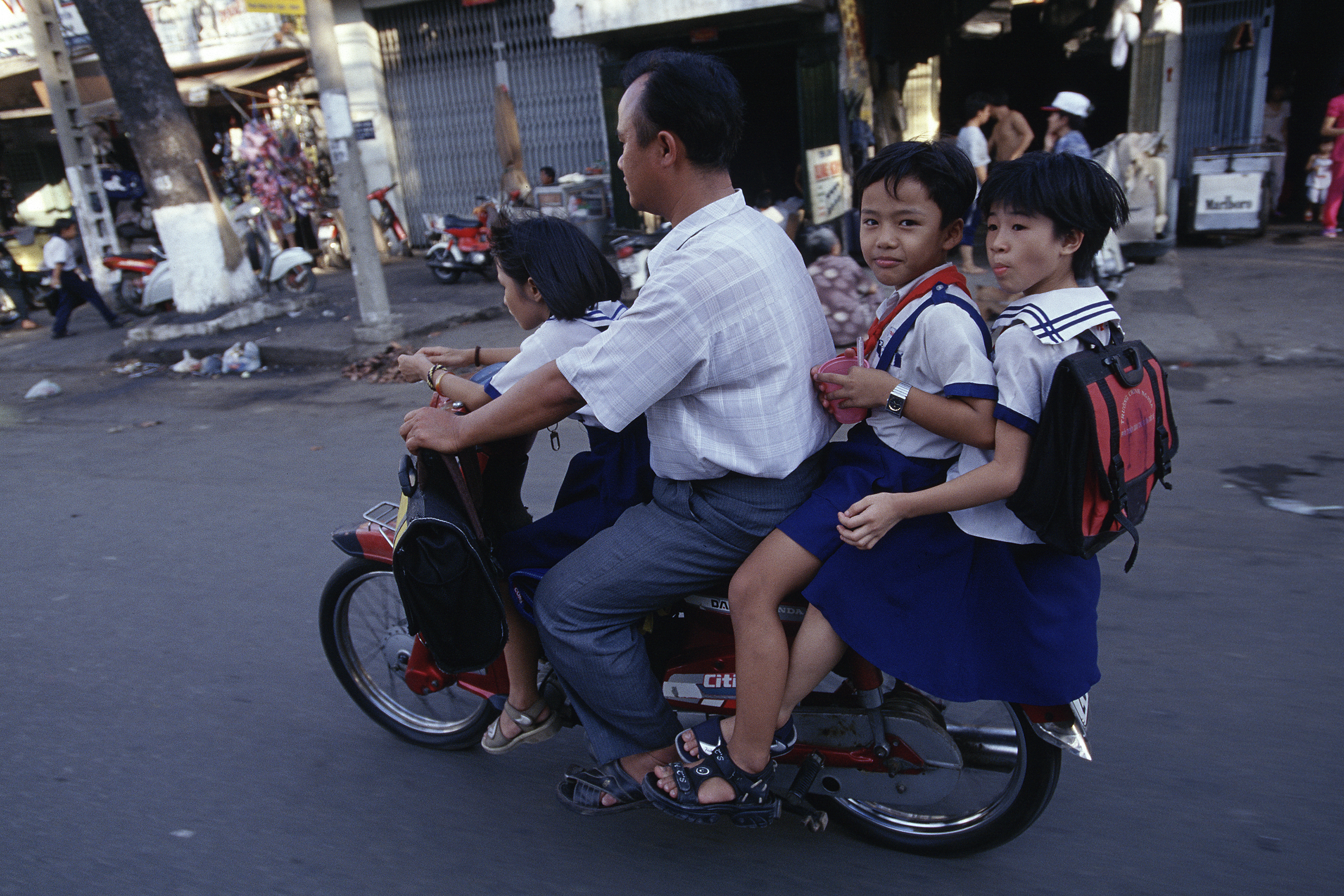 Bikes of Burden #48. Schoolkids.