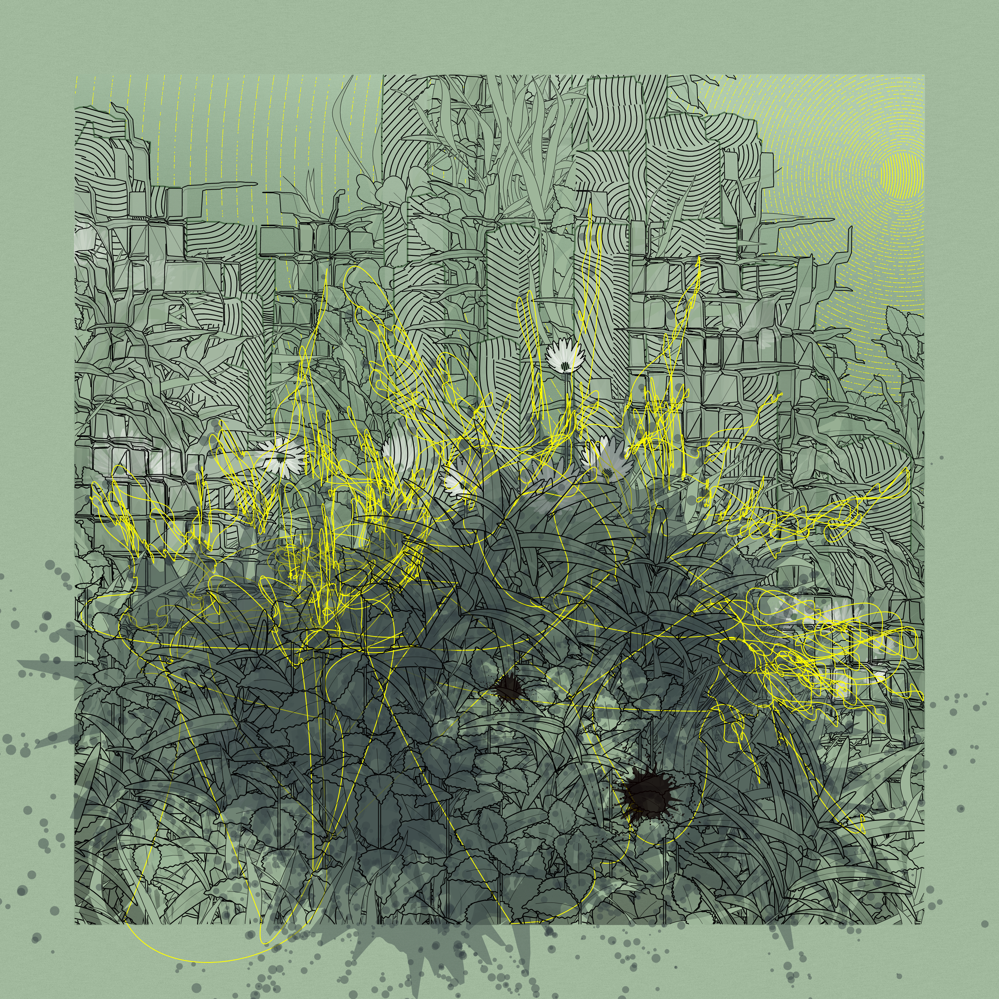 Landscape with Carbon Capture #1983