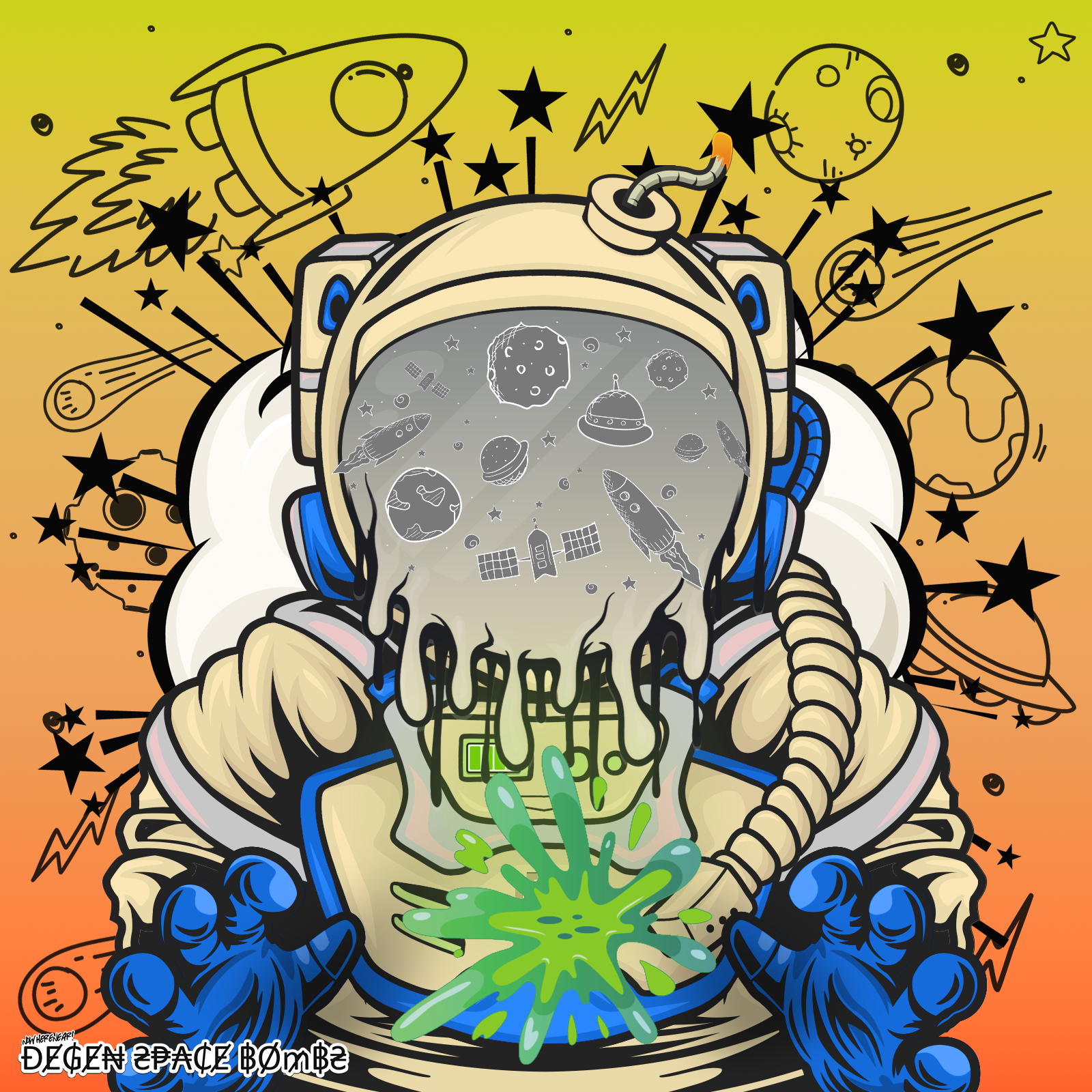 Degen Space Bombs #3187