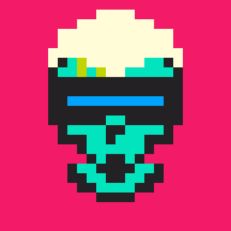 Cyber CryptoSkull #1605