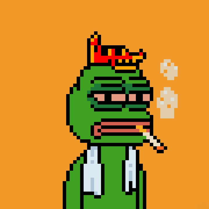 Foul Pepe Frog #2599