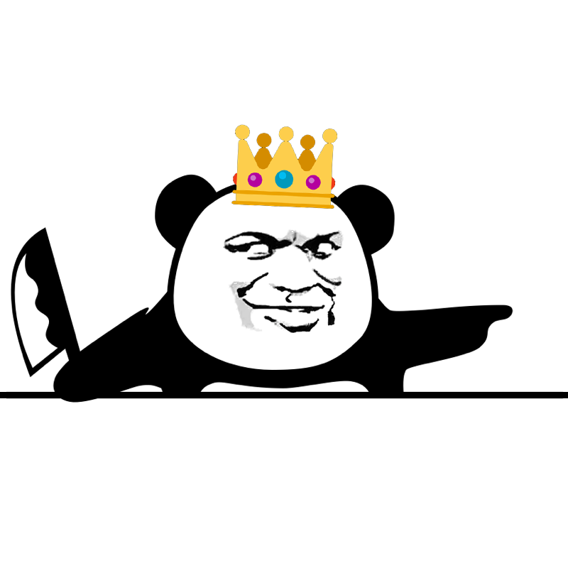 Pandamansticker #748
