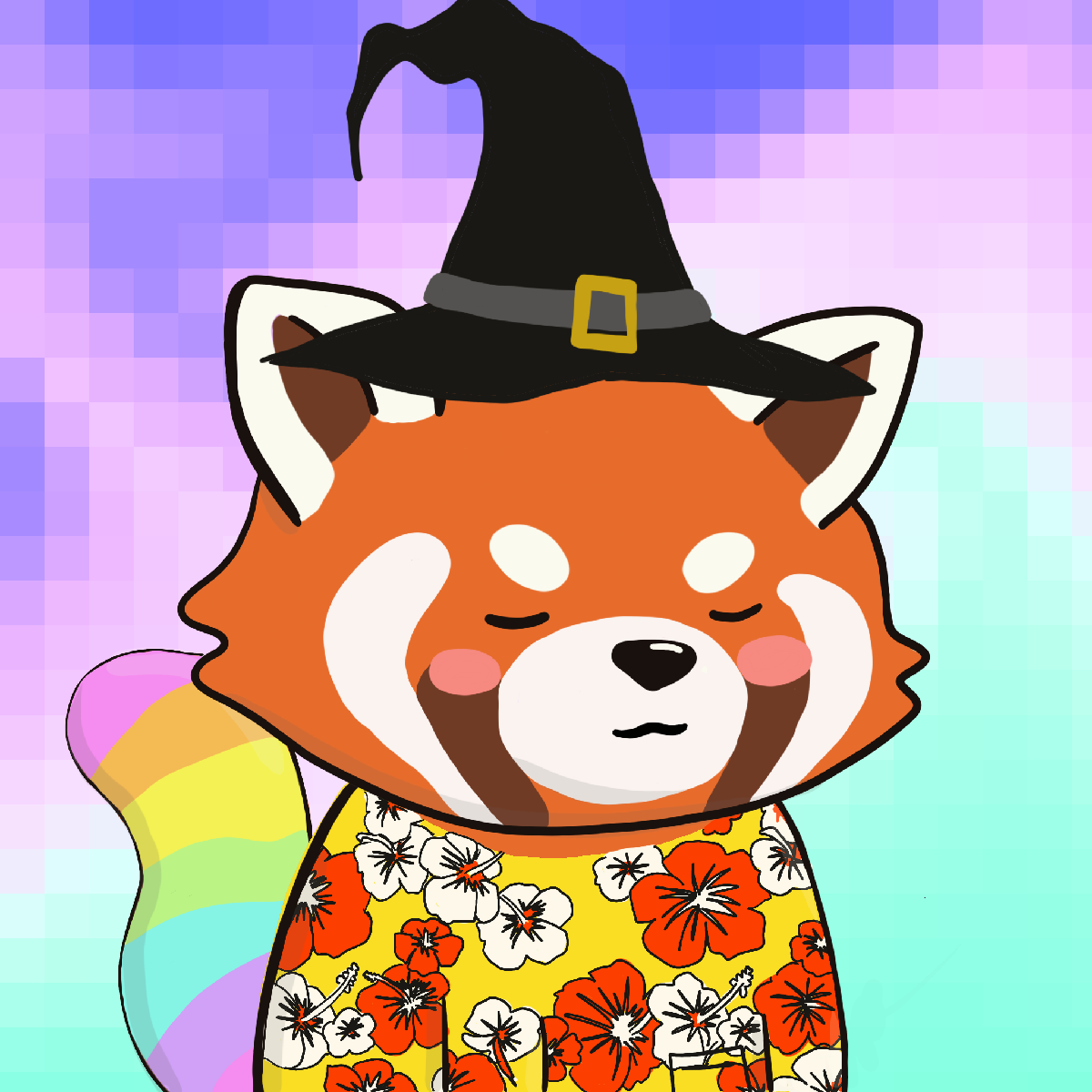Okay Red Panda #6615