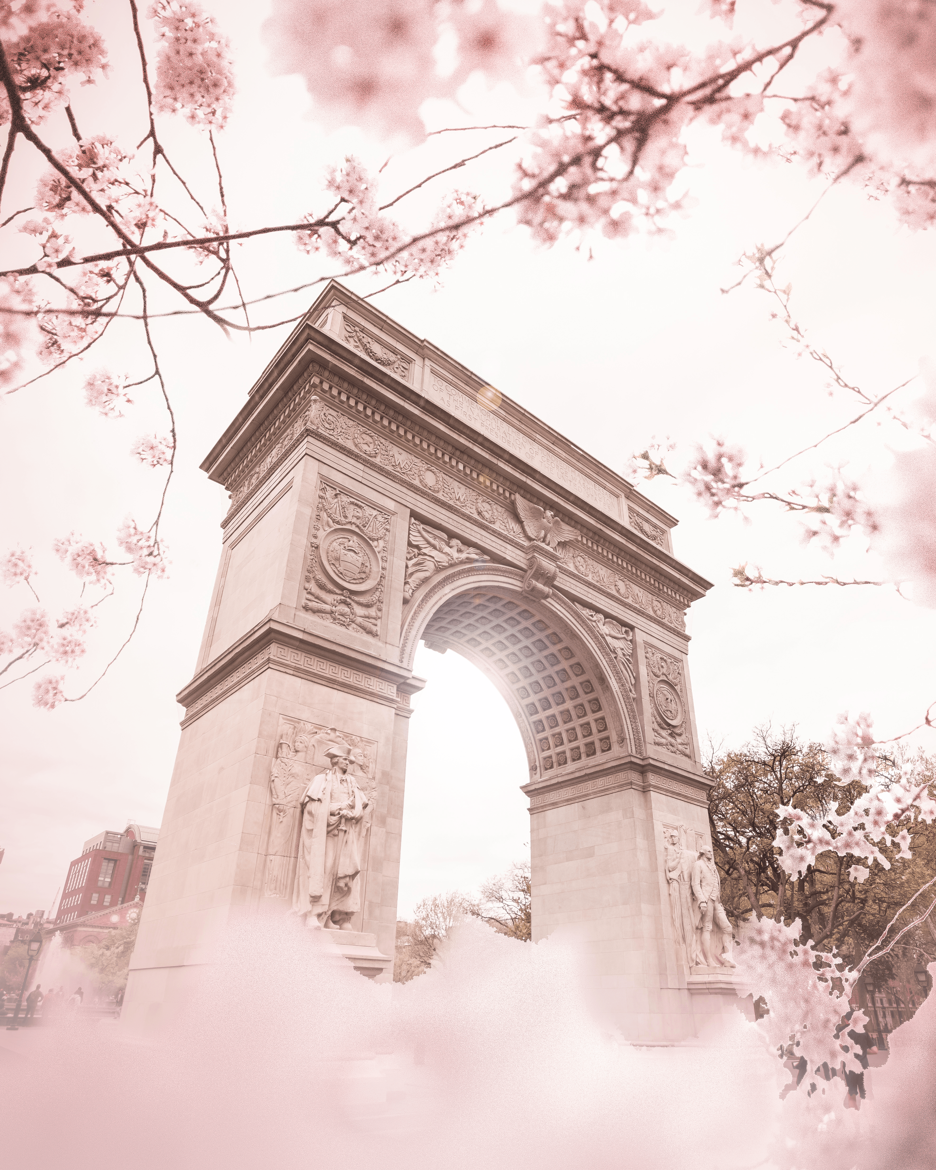 The Artist's Cut #24 - Washington Square in Spring
