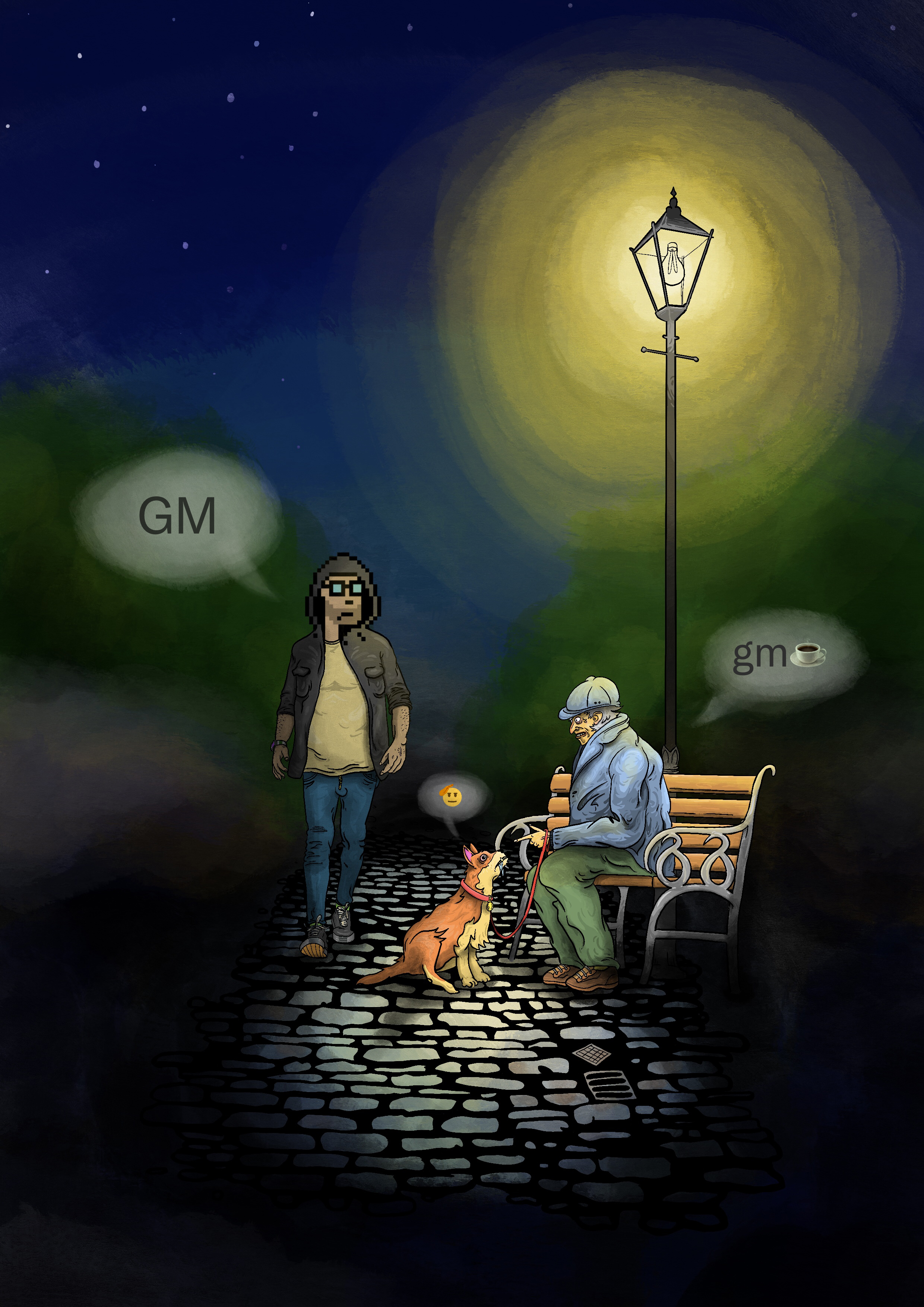 GMeme (it's always gm o'clock)
