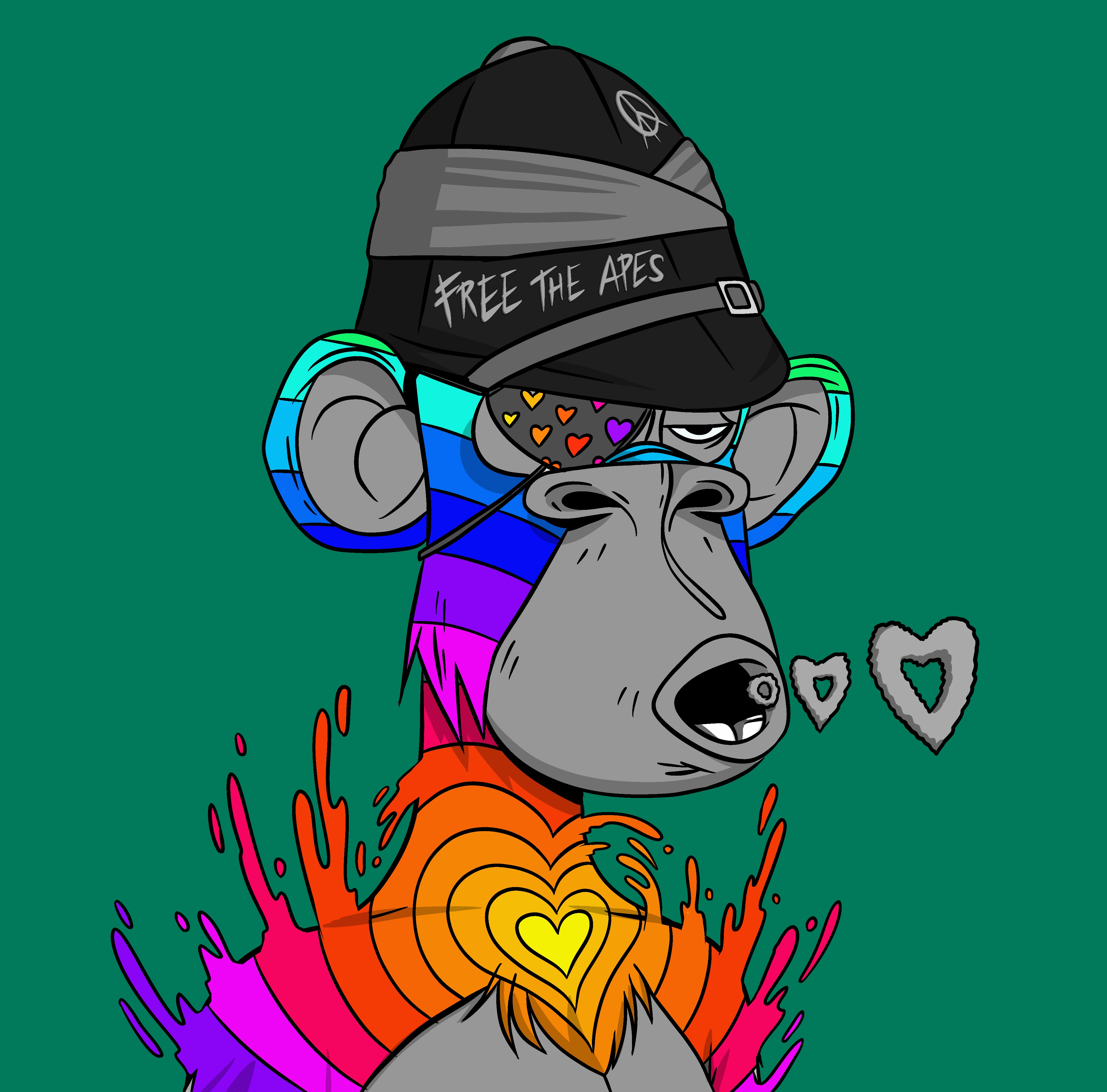 Center for Bored Apes - Bored ape remix #609 