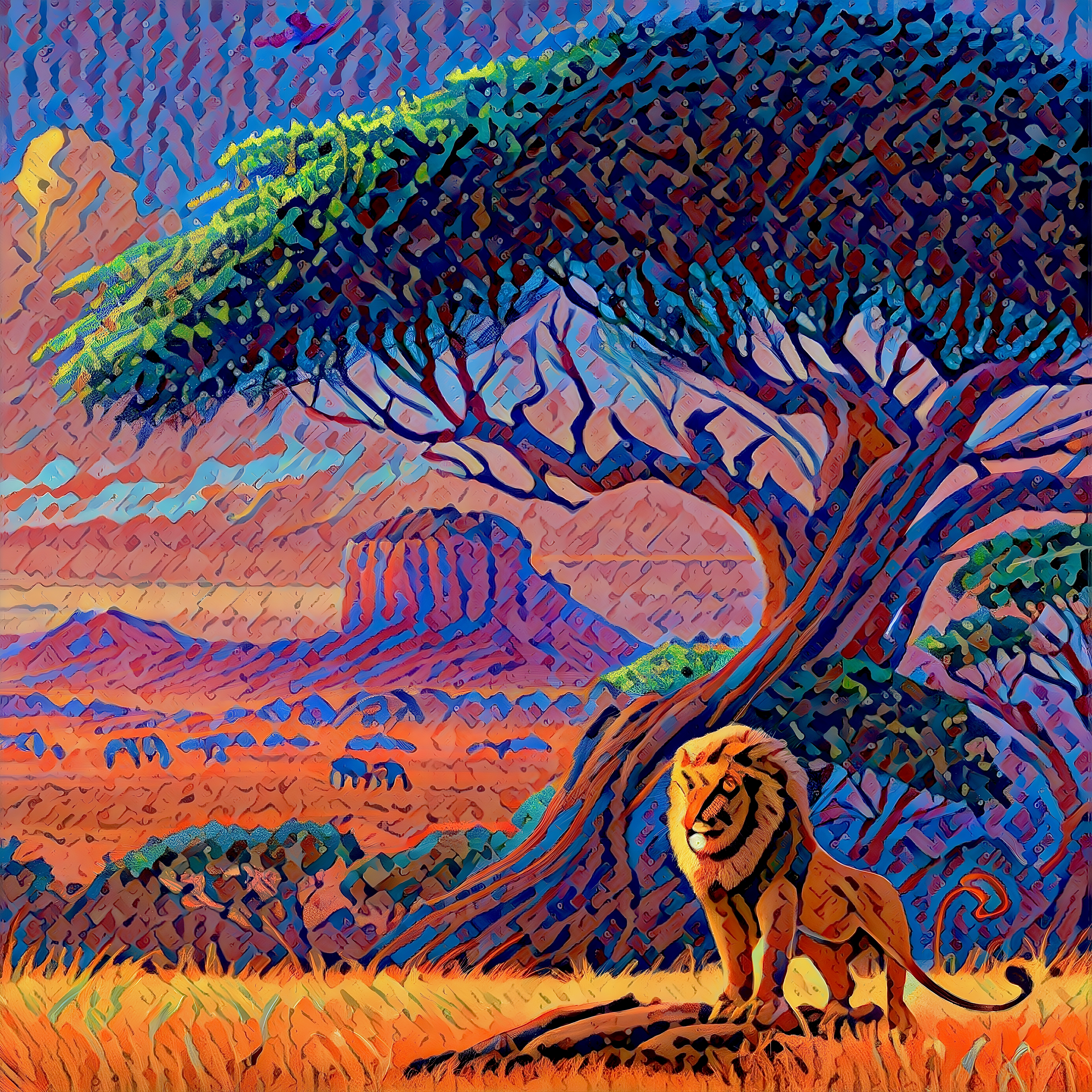 Serengeti Sunset