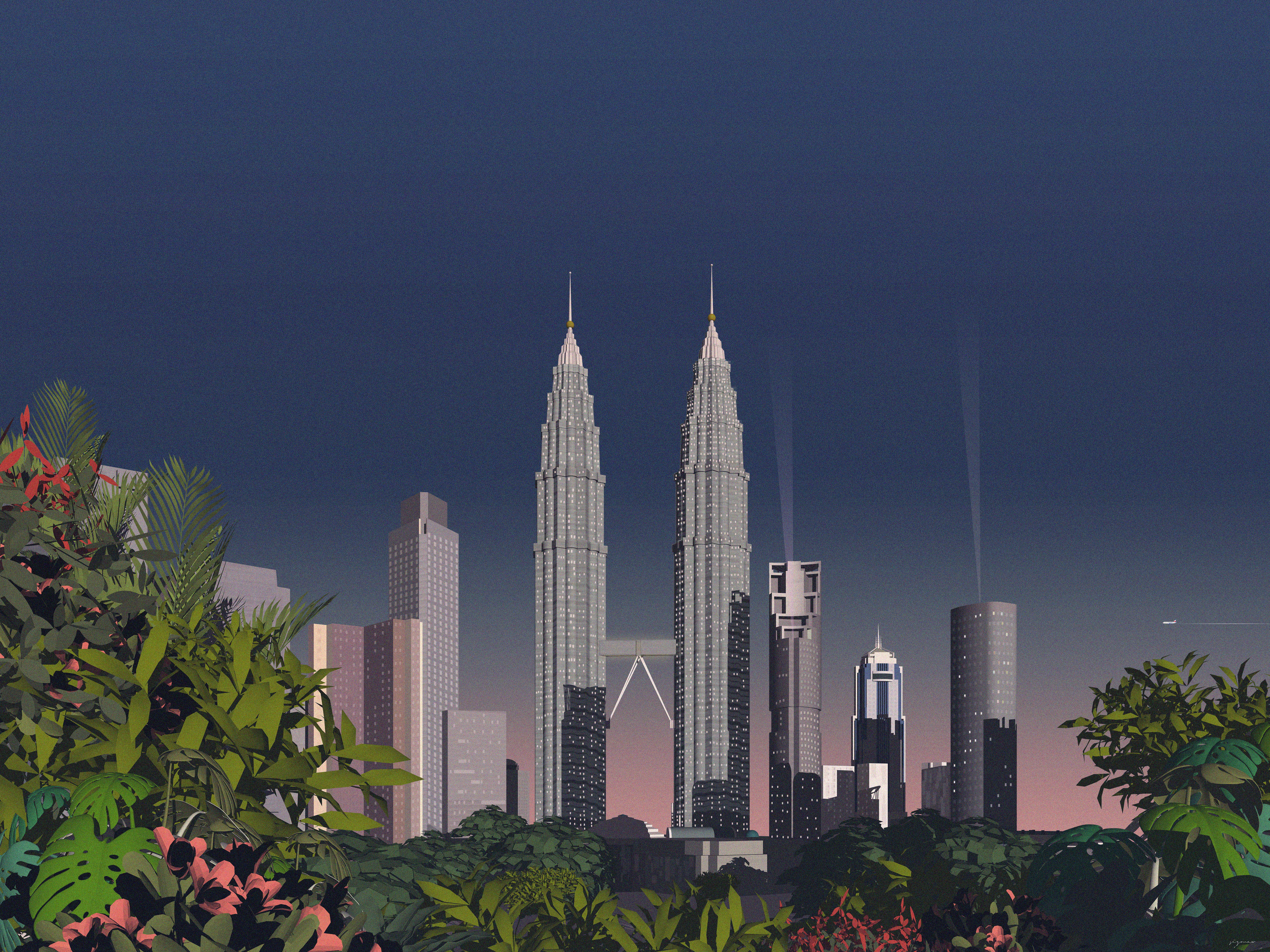 Evening in Malaysia