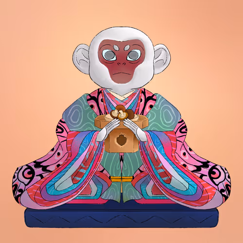 Dove's Monkey Charm