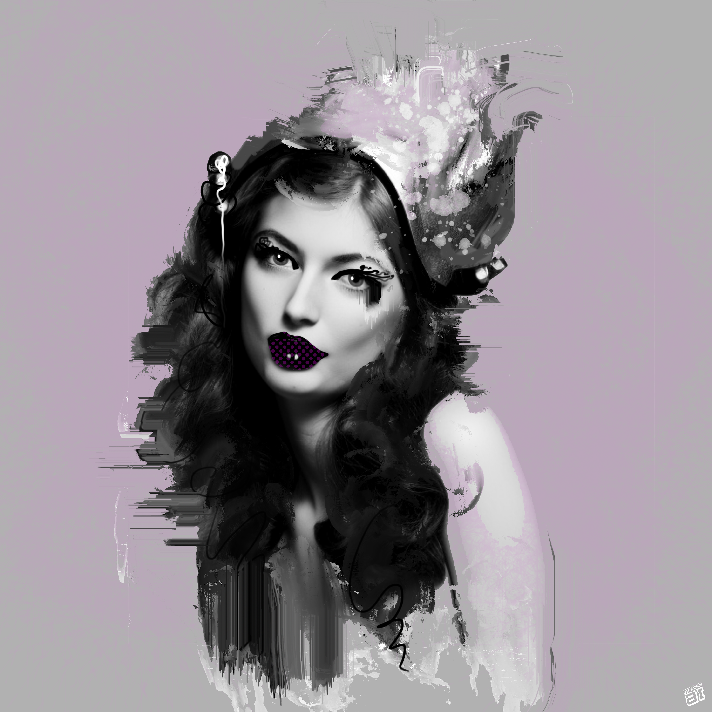 Pinkia Simpson — Miss AL Simpson, Scottish cryptoartist