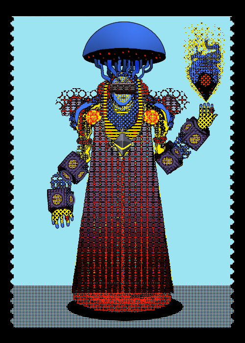 Starchain Glitch Wizard #1582