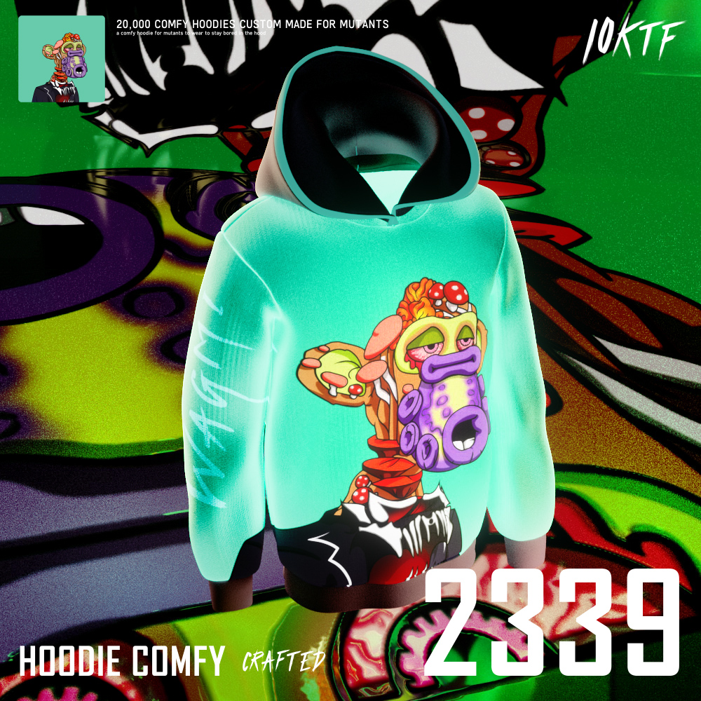Mutant Comfy Hoodie #2339