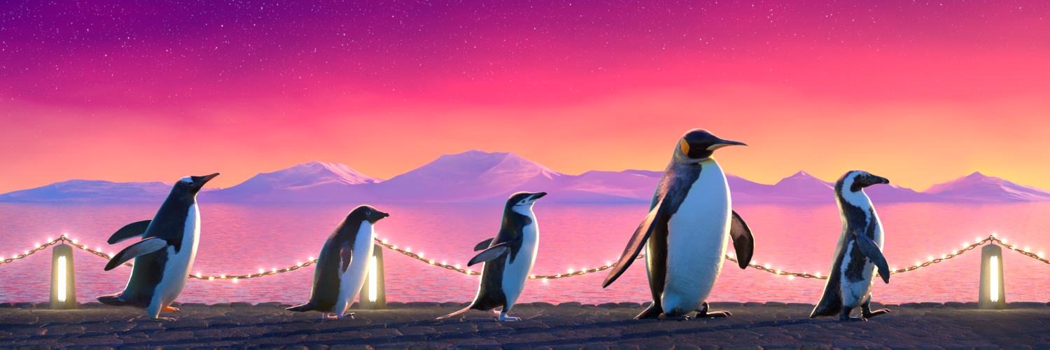 Five Penguins #2660