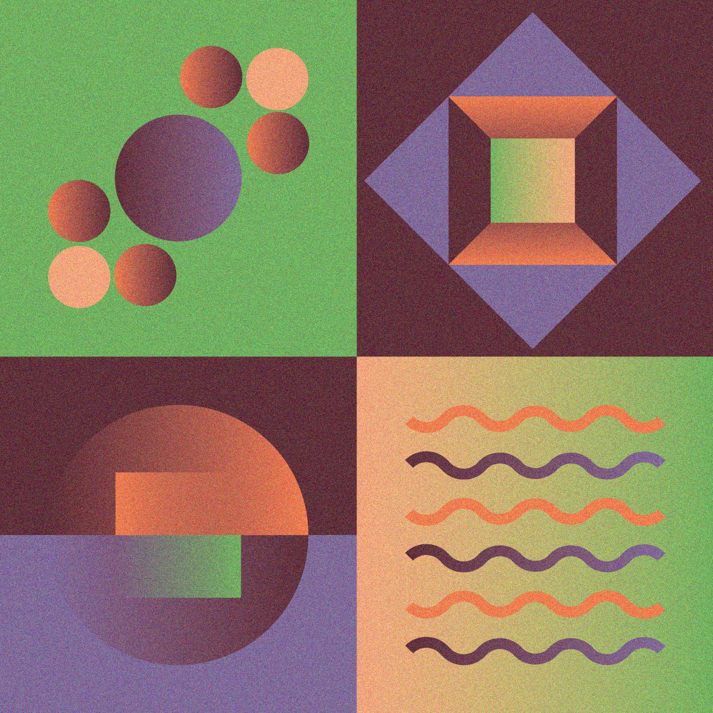 Shadient Grids #9