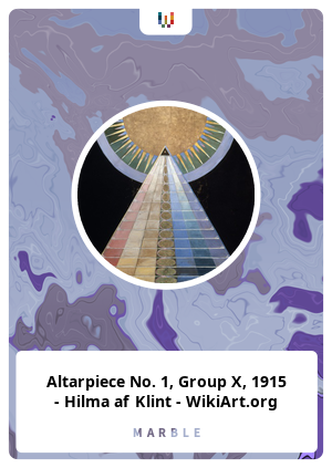 Altarpiece No. 1, Group X, 1915 - Hilma af Klint - WikiArt.org