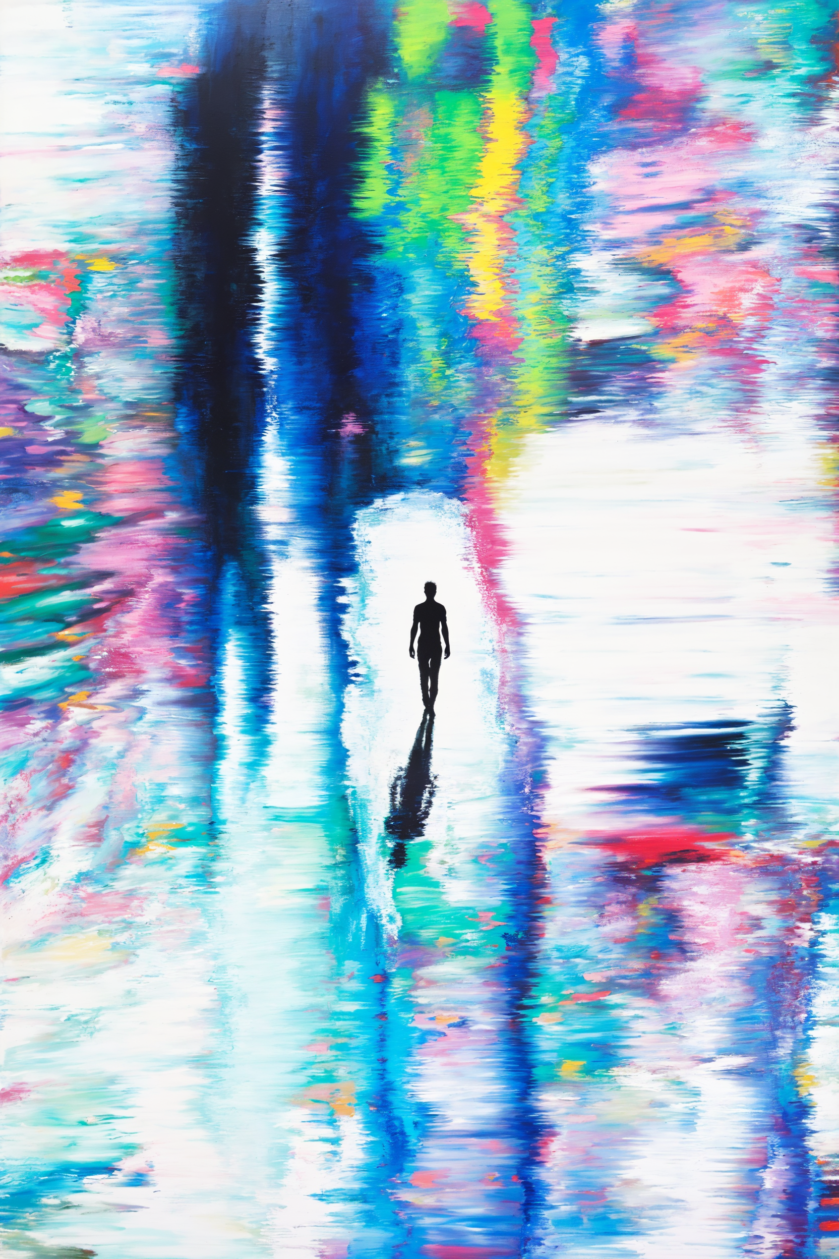 Luminous faith lifts the fog of sorrow