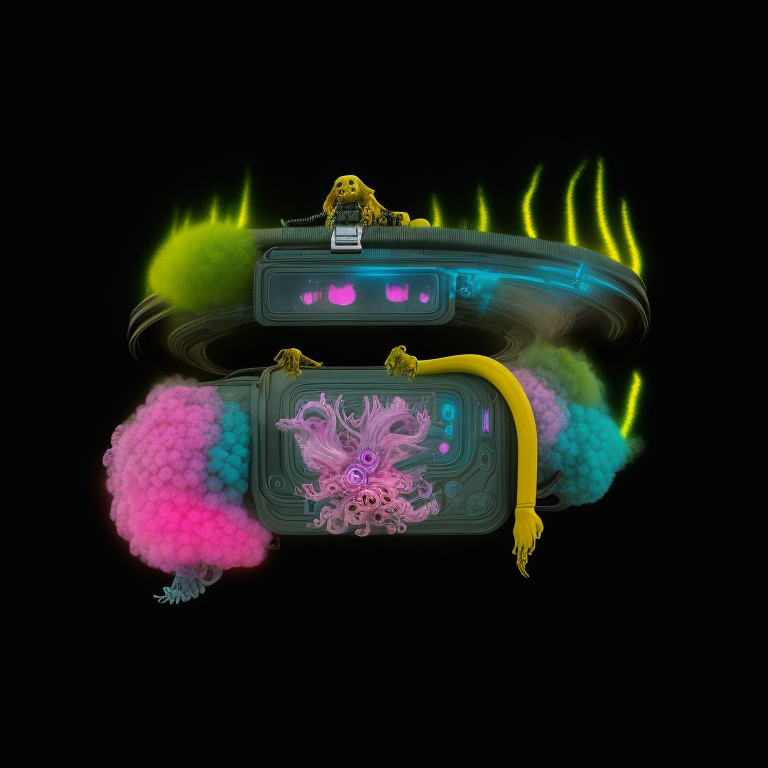 Mutant Hound AI Collar #2047
