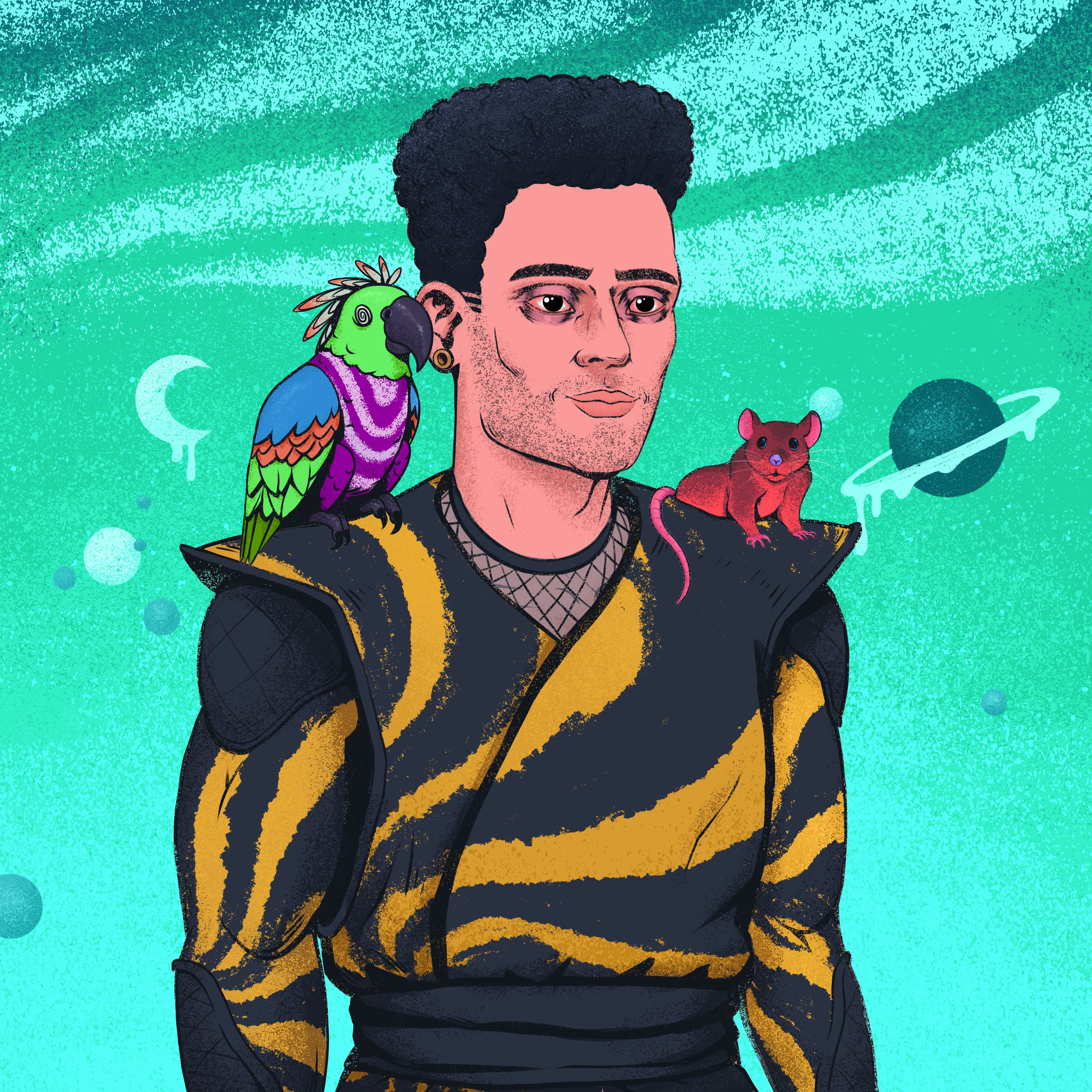 Tie Dye Ninja #1192