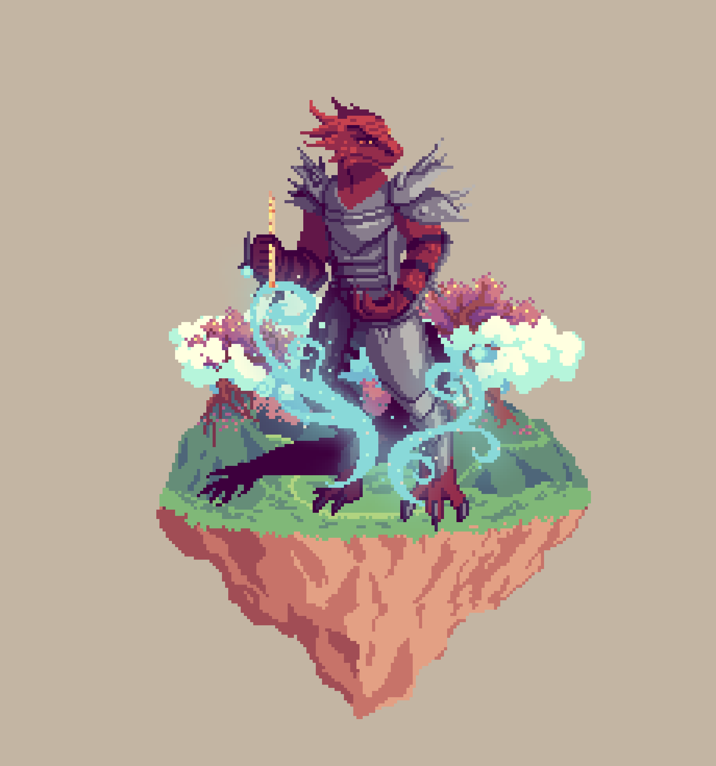Forge Half-Dragon Windcharm Bard from The Glade
