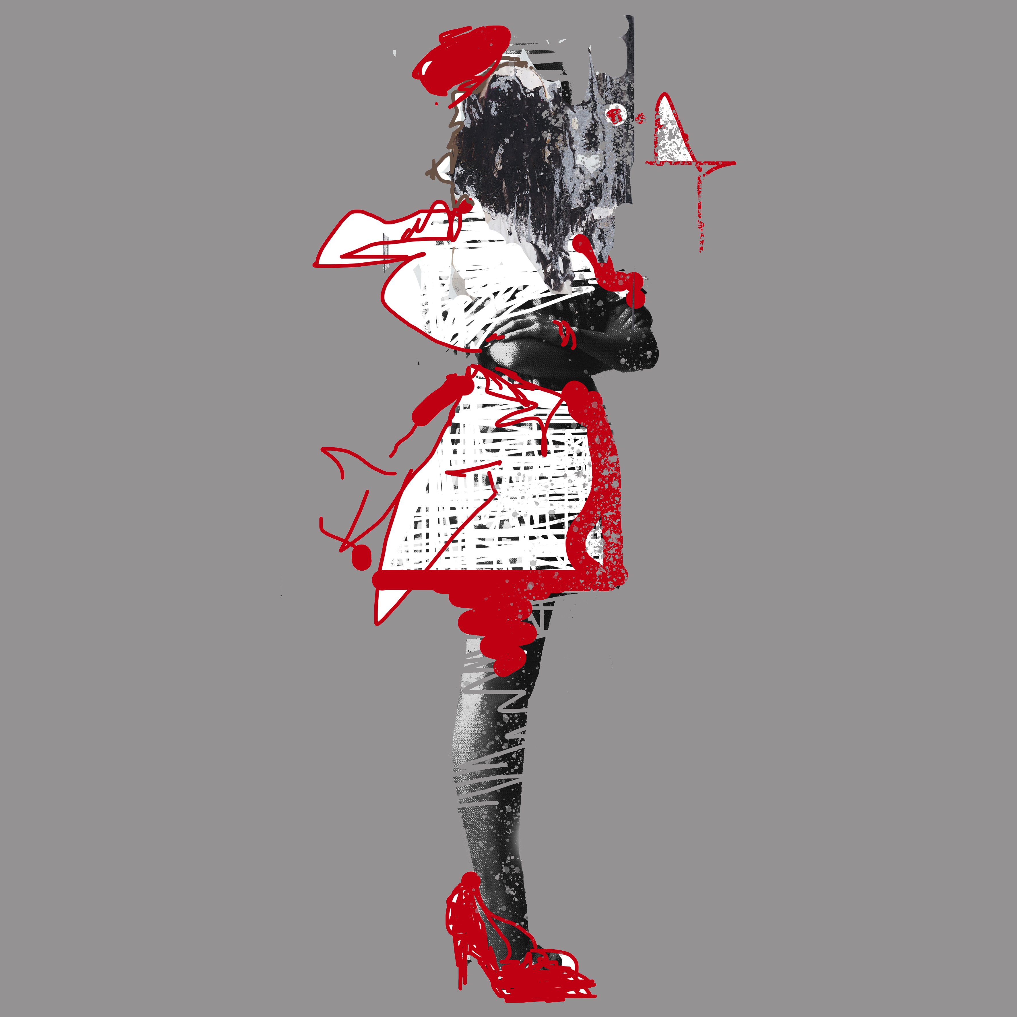 PAPER DOLL #23 — Miss AL Simpson, Scottish cryptoartist