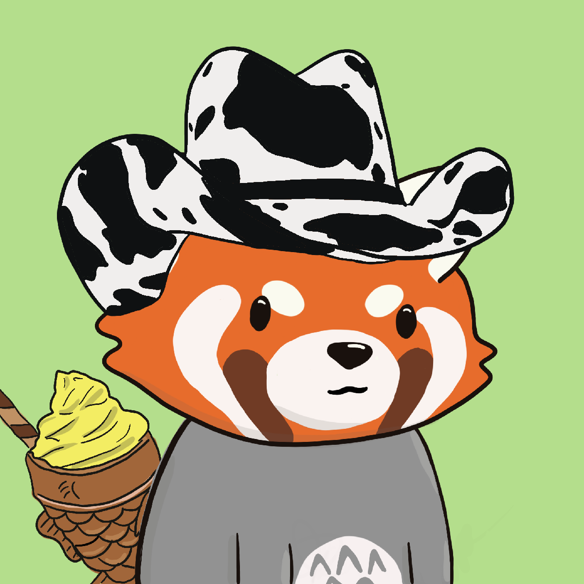 Okay Red Panda #6633