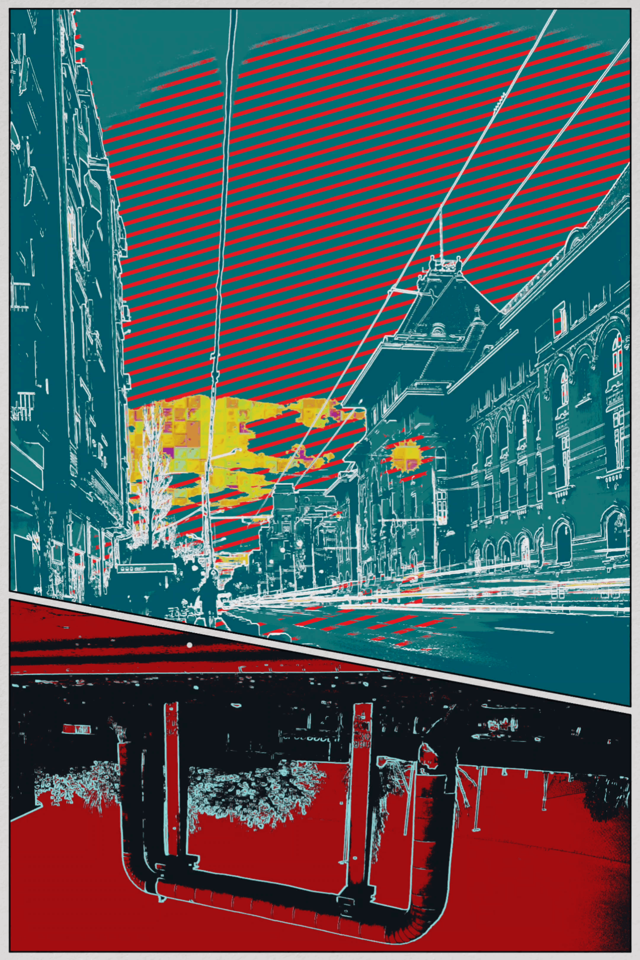 City sunset 